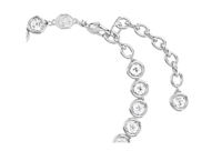 Bracciale Swarovski Donna IMBER in Lega metallica Cristallo 5682666 - 5682666